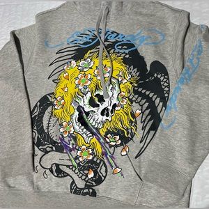 NWOT Ed Hardy Hoodie| XL